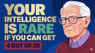 YOUR INTELLIGENCE IS RARE IF YOU CAN GET 4 OUT OF 35 | Ultimate Quiz Challenge