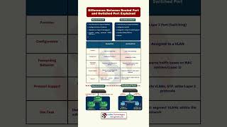 Routed Port vs Switched Port Explained | Layer 2 vs Layer 3