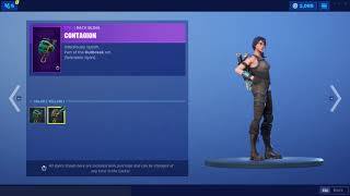 Fortnite Battle Royale - Backblink Preview On Current Skin
