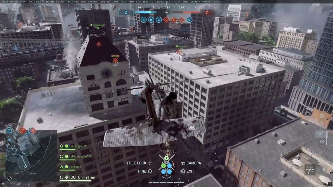 Manhattan Bridge Heli 2