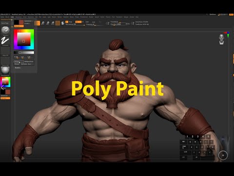 Học Cùng Master Zbrush - Poly Paint