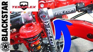 Teraflex Short Arm VS Long Arm, 3.5 EAdjustable Shocks, Delta Brakes, & Nomad Wheels