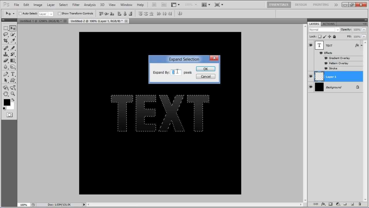 How to create textured typography in Photoshop
