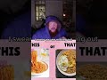 Caseoh Gets Exited Over THIS OR THAT Food Edition😅 #caseoh #clips #shorts #thisorthat