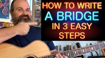 How To Inspire Your Song Writing Abilities. Writing A Bridge To A Song. Guitar Fundamentals