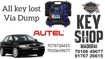 #autel #keyprogramming #key #tech  OLD SKODA OCTAVIA/FABIA ALL KEY LOST VIA DUMP IN AUTEL 508/608