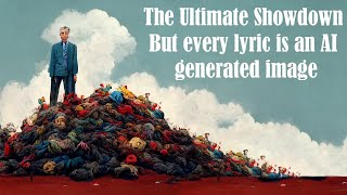 The Ultimate Showdown - But every lyric is an Ai generated image Resimi