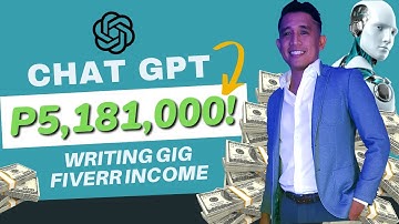 MAKE $5,181,000 WRITING IN FIVERR | 5 WAYS TO MAKE MONEY with Chat GPT  Part 4