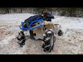 Deep snow rip can am renegade  outlander