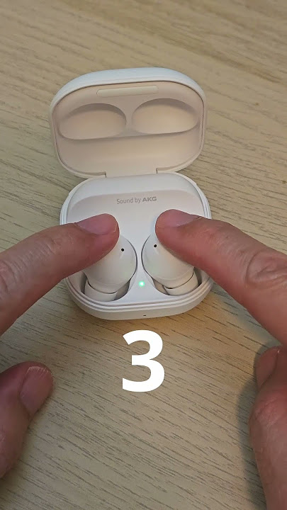 How to reset Samsung galaxy buds to connect to Windows laptop