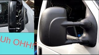 Ford Van Mirror Replacement - How To - E-150, E-250, E-350