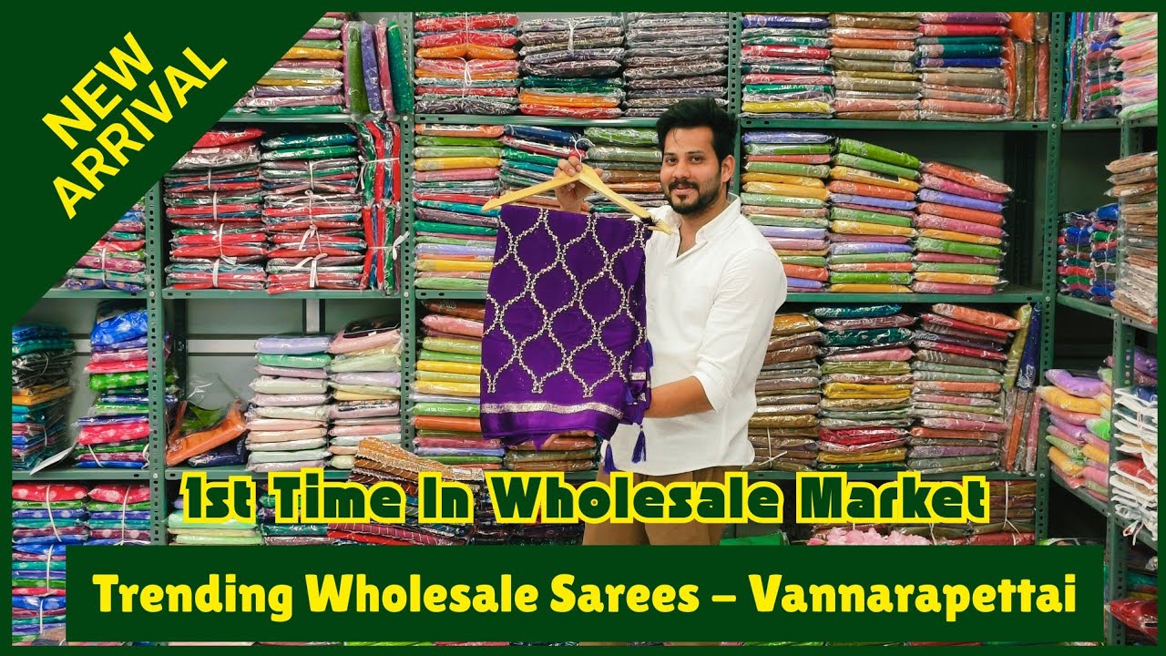💥 New Arrivals With Spl Offers 💥 Trending Wholesale Sarees - Vannarapettai | Wholesale Saree Shop