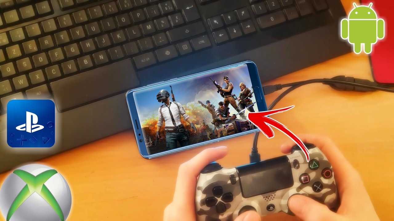 COMMENT CONNECTER SA MANETTE OU CLAVIER/SOURIS SUR MOBILE