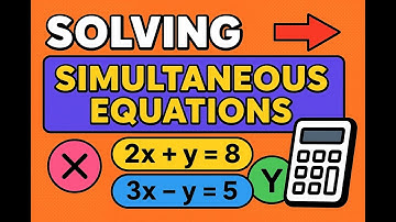 Simultaneous Equation by Substitution Method #simultaneousequation #maths #mathtips #mathsmadeeasy