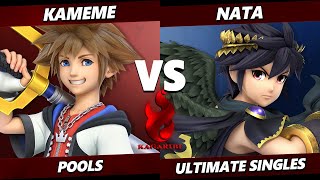 Kagaribi 11 - Kameme (Sora) Vs. Nata (Pit, Dark Pit) Smash Ultimate - SSBU