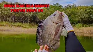 BABON FISHING || video compilation of tilapia fishing in the reservoir screenshot 5