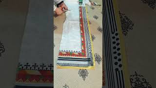 Making Shirt From Dupata Diy Shirt Re-Use Old Dupata Cutting Shirt From Dupata