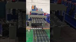 Insane Hydraulic Roof Tile Machine 🔥 Satisfying Metal Sheet Pressing Process You’ve Never Seen