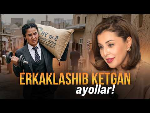 ERKAKLASHIB KETGAN AYOLLAR!