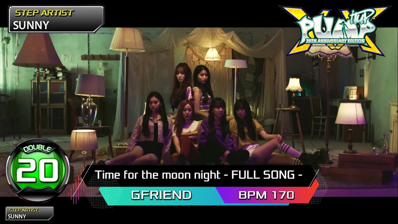 [PUMP IT UP XX] 밤(Time for the moon night) - FULL SONG - D20 | PIU XX 2.02 Update