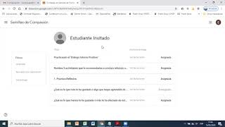 Tutorial Classroom: Cómo revisar mi avance o progreso de las tareas y trabajos en Classroom (7 de 9)