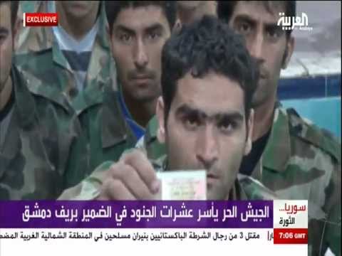 الجيش الحر يأسر عشرات الجنود في الضمير بريف دمشق