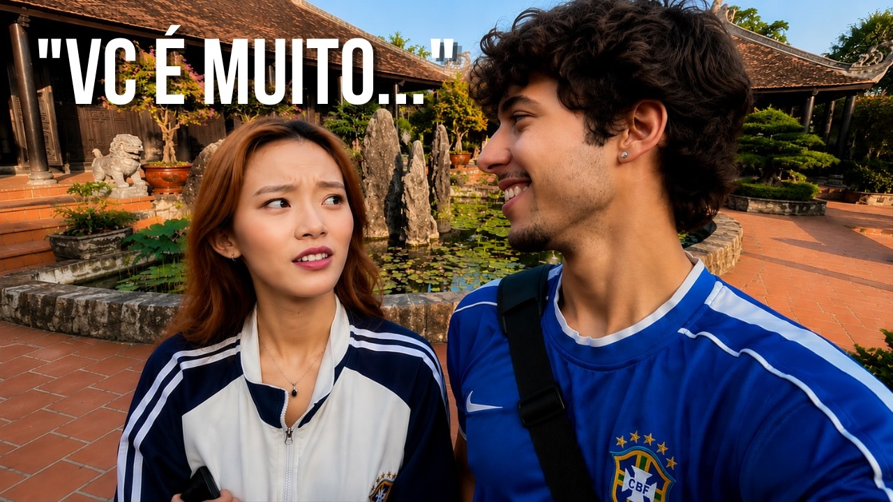 ASSIM UM BRASILEIRO É TRATADO POR UMA VIETNAMITA 🇻🇳