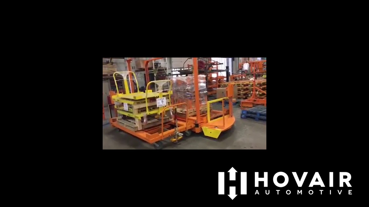 Hovair Automotive Cart Turntable With Lift YouTube