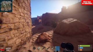 Solo Rust Raid on large 3 man clan Base - Best Blue Server - Nice loot
