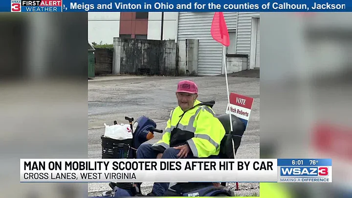 Man on mobility scooter hit, killed