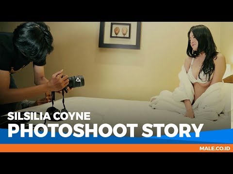 SILSILIA COYNE di Behind The Scenes Photoshoot - Male Indonesia | Model Hot Indo