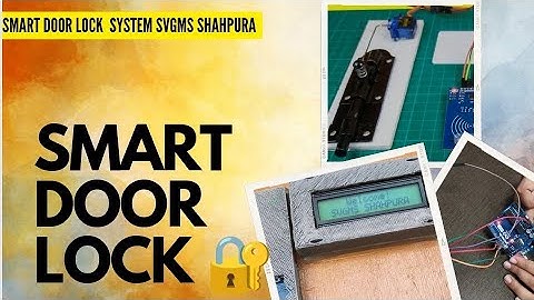 RFID door lock access control system | How to make an Smart door lock system using Arduino #viral