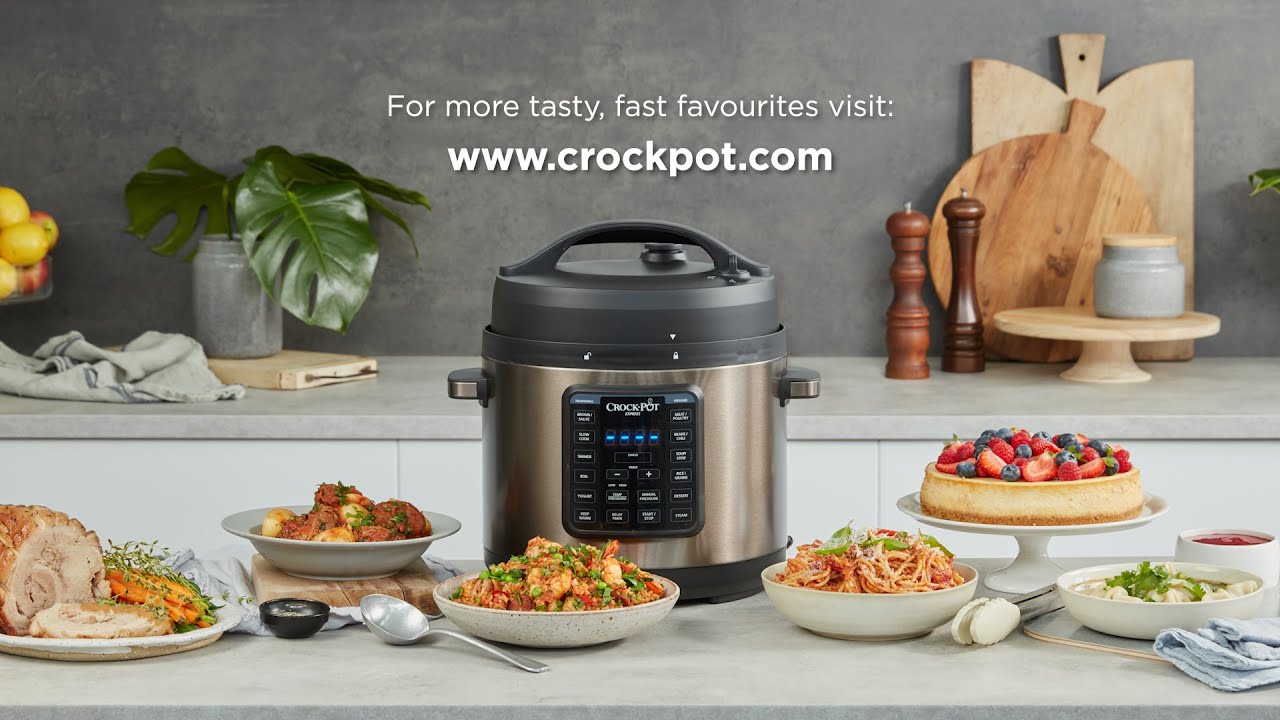 Crock-Pot® Express Easy Release Pressure Multicooker