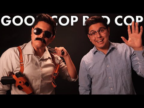 ASMR | A Good Cop Bad Cop Interrogation Roleplay