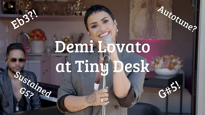 Demi Lovato - Tiny Desk Showcase (Eb3 - G#5 - G#5)