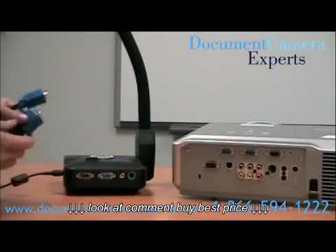 How to connect an AVerMedia AVerVision CP300 document camera to a projector