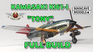 有限会社ファインモールド 1:72 KAWASAKI KI61-I "TONY" FULL BUILD VIDEO