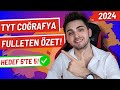 2024 TYT COĞRAFYA FULLETEN SON TEKRAR! 🔥| Bunları Bilmeden Sınava Girme! | #yks #tyt