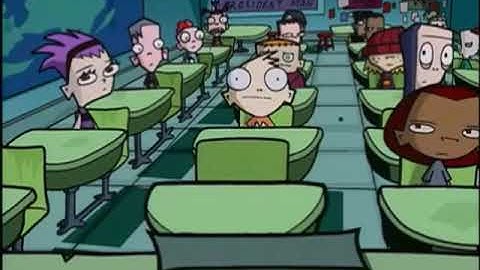 zim burns while ms bitters sends jacksfilms to hell (Invader ZiM) (Tak: The H*ckposty New Girl)