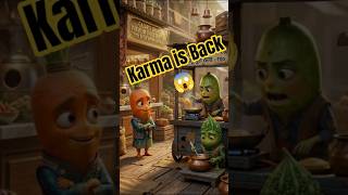 Karma Strikes Back: Karela &amp; Loki's Story 😱 #Shorts #Trending #Part-2 #anime #vivi