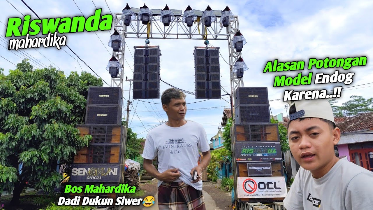 Riswanda Mahardika Hajatan Gapura Style Full Box Cla..!! Alasan Dika Junior Potongan Model Endog😂