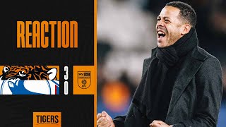 Hull City 3-0 Cardiff City | Liam Rosenior's Post-Match Reaction | Sky Bet Championship