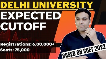 Delhi University Expected Cutoff🔥 Sabka Admission Hoga? #shorts