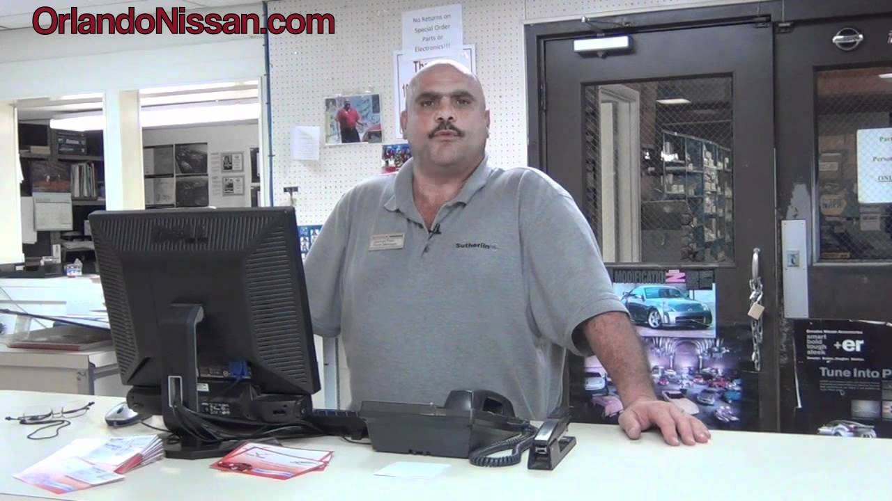 Sutherlin Nissan Orlando Parts Dept. Fata YouTube
