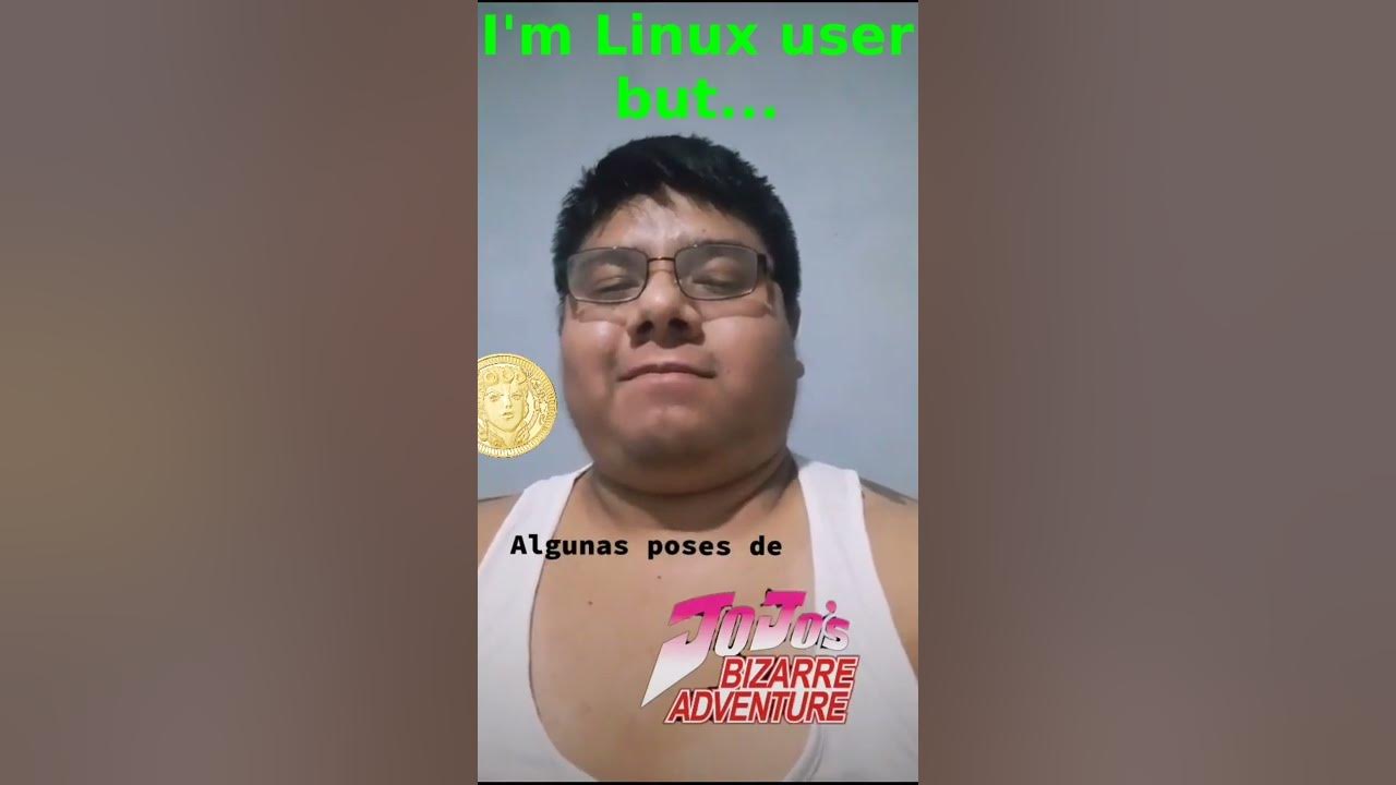 I Use Arch Btw Jojo Bizarre Adventure version