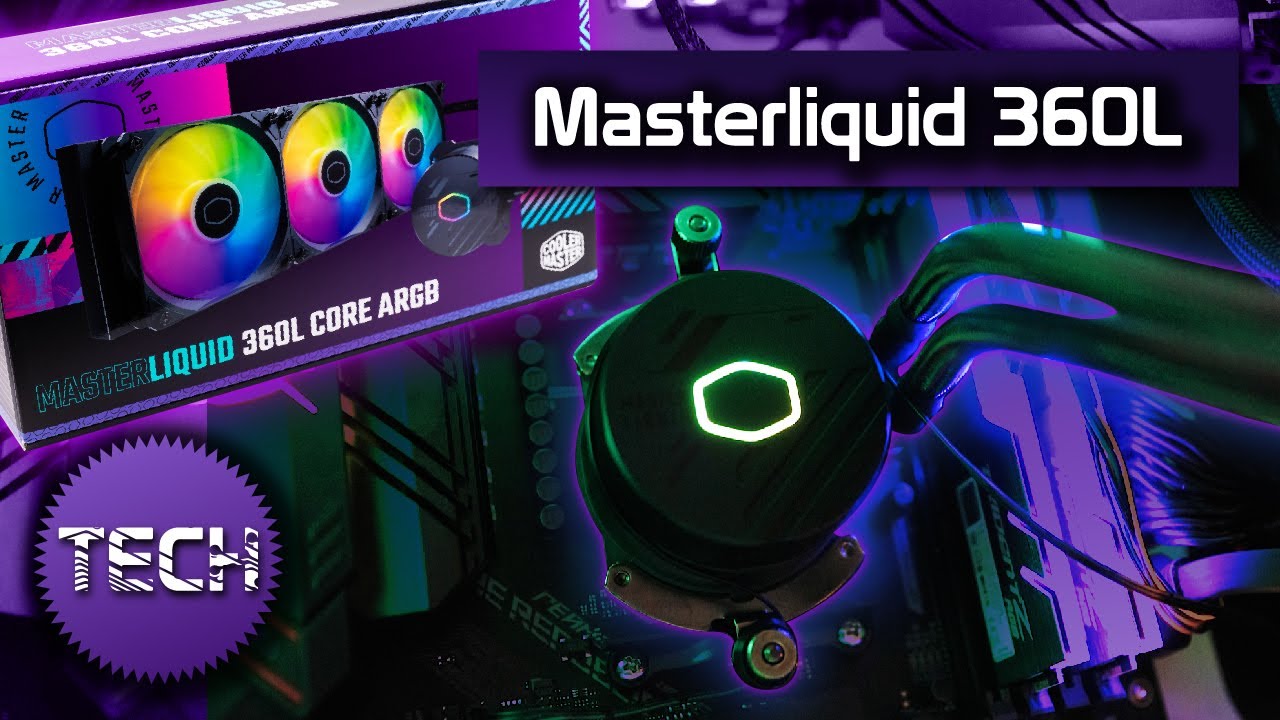 COOLER MASTER MASTERLIQUID ML360L CORE (ARGB) MLW-D36M-A18PZ-R1