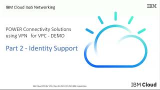 Power Connectivity Solutions - Identity Support