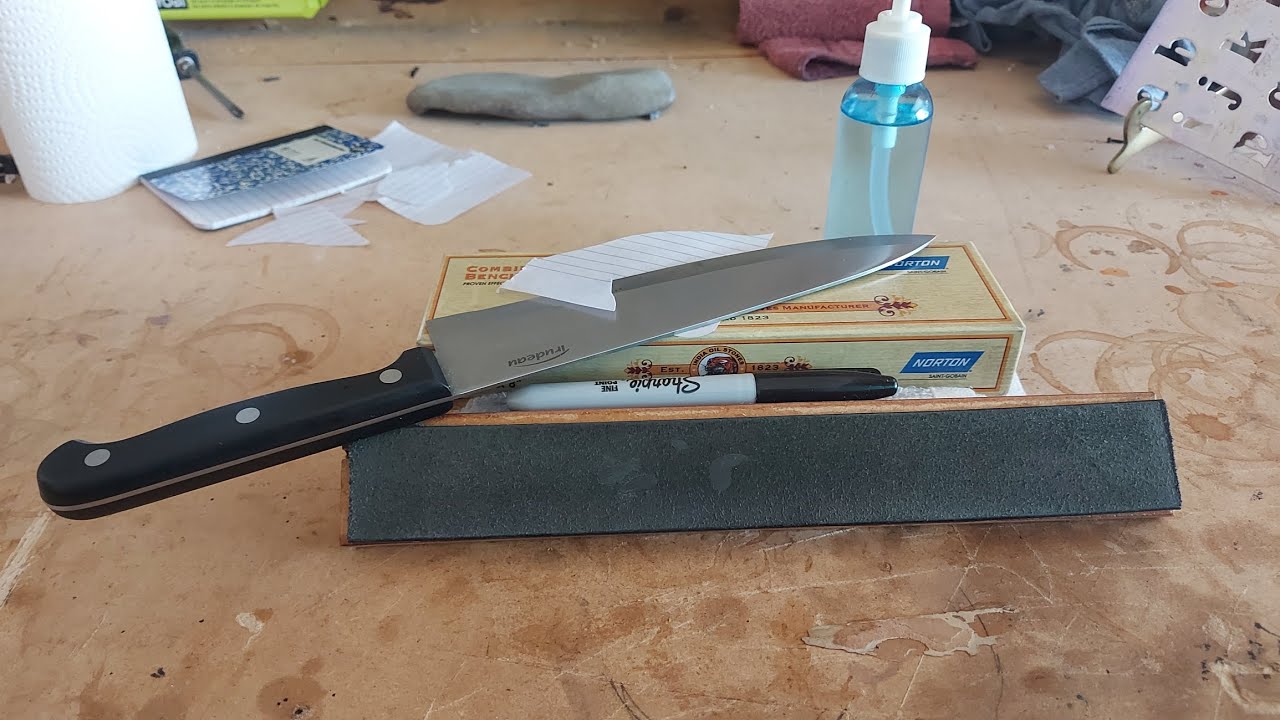 Full knife sharpening tutorial YouTube