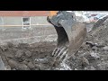 Foundation Work With An Excavator
