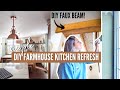 *COZY* diy farmhouse kitchen refresh! | simple diy ideas for any kitchen! | Home Made Home Ep 7